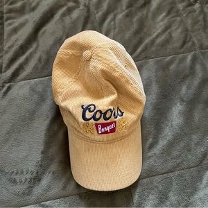 Corduroy hat